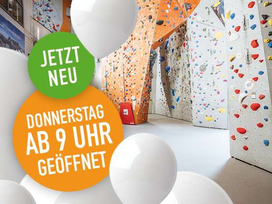 Foto mit neuen Öffnungszeiten