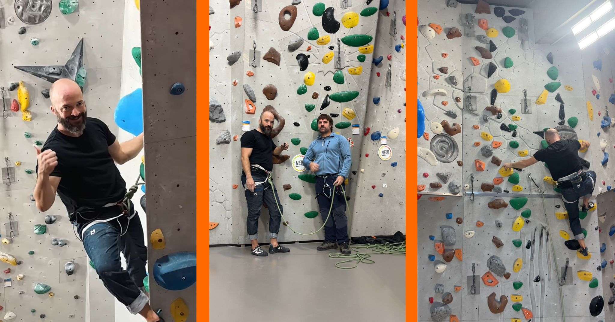 Dominik klettert Kantenklassiker - im Gespräch mit Stuart